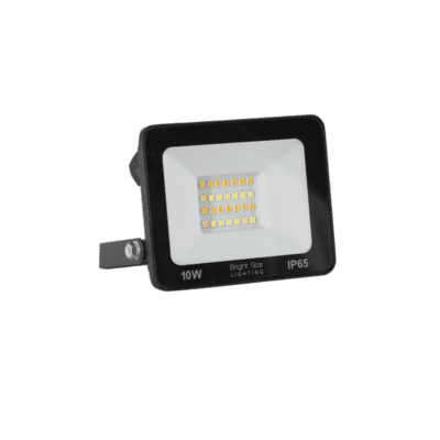 Brightstar FL030 BLACK 10W 3CCT LED Die Cast Aluminum with Tempered Glass Lens
