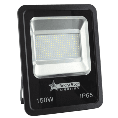 Brightstar FL046 BLACK 150W LED Die Cast Aluminium with Tempered Glass Lens