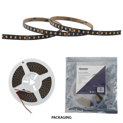 Brightstar HVS520 WARM DC24V Free Cut and Bendable LED Strip Light - 10m Roll