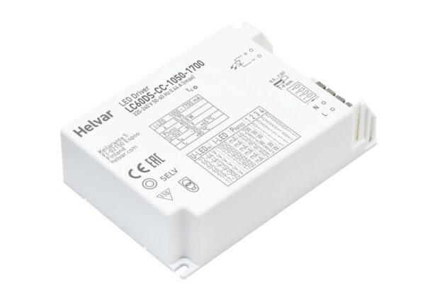 Mesmerize Helvar Dimmable Driver 60.8W 1050-1700mA For 1200x600 72W Mantra Panel Light