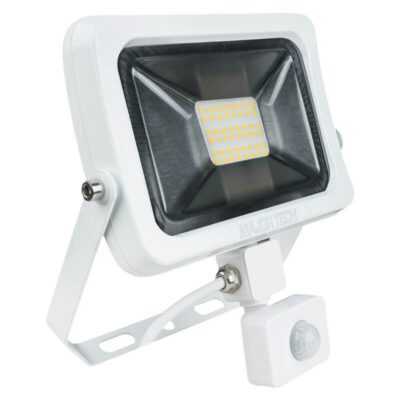 Major Tech 20W LED PIR Motion Sensor Floodlight 1800lm - 4000K (Natural White)
