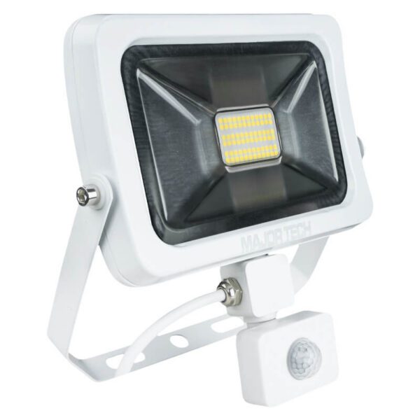 Major Tech 30W LED PIR Motion Sensor Floodlight 2700lm - 4000K (Natural White)