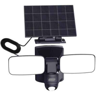Major Tech 10W Solar LED PIR Motion Sensor Floodlight 1000lm - 6000K (Cool White)