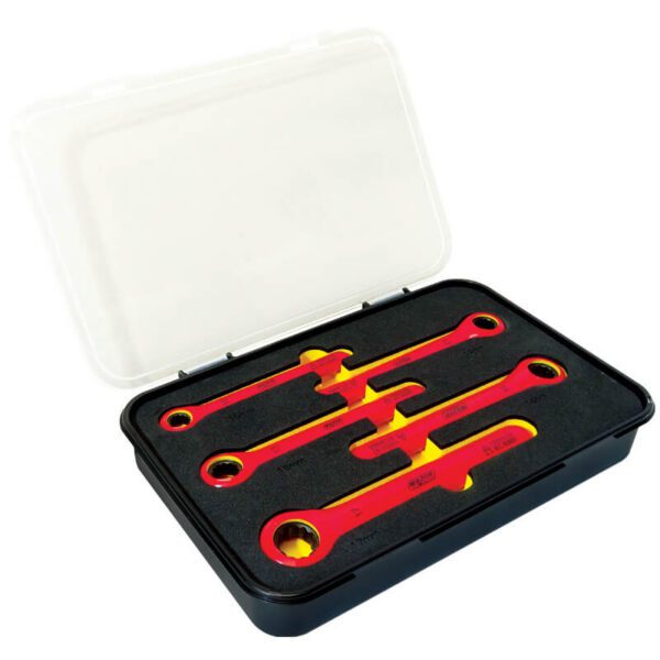 Major Tech 1000V AC/1500V DC Insulated Ring Gear Wrench Set - KV-5RRS