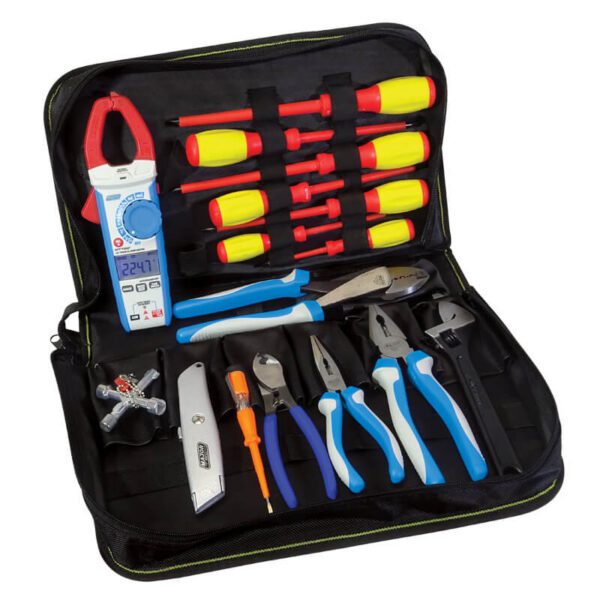 Major Tech Toolkit with Digital Clamp Meter - TKE1210