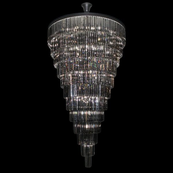 K-Light 40W E14 230V GRANDIOSE Crystal Chandelier - KLCH-6515/34-BL