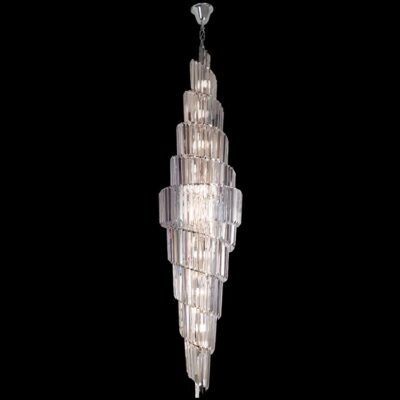 K-Light 40W E27 230V Triangular Crystal Chandelier - KLCH-7895/25