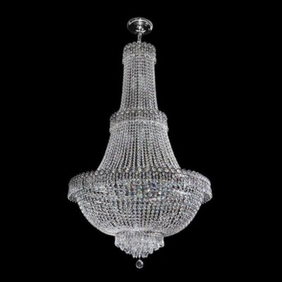 K-Light 40W E14 230V Large Basket Crystal Chandelier - S-KLCH-1900/17