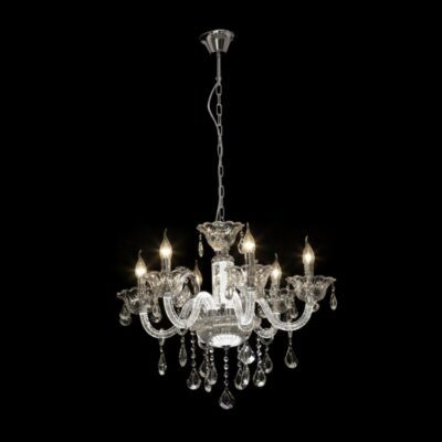 K-Light 40W E14 230V With 6 LED Arm Crystal Chandelier - KLCH-8843/6
