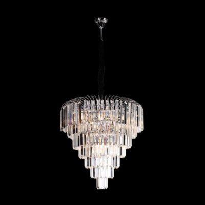 K-Light 40W E14 230V Sophia Large Crystal Chandelier - L-KLCH82148L/CR