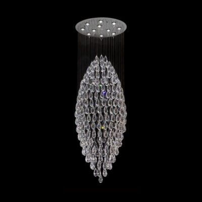 K-Light 50W GU10 230V Large Corn Crystal Chandelier - NCL-9923/CORN