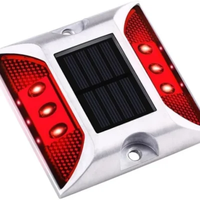 Solar Road Flashing Stud - Red