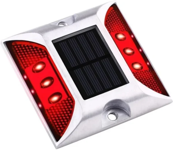 Solar Road Flashing Stud - Red