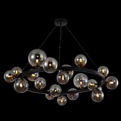 K-Light 3.5W G9 230V LED Round Bubble Glass Pendant - A-KLCH-9225/20