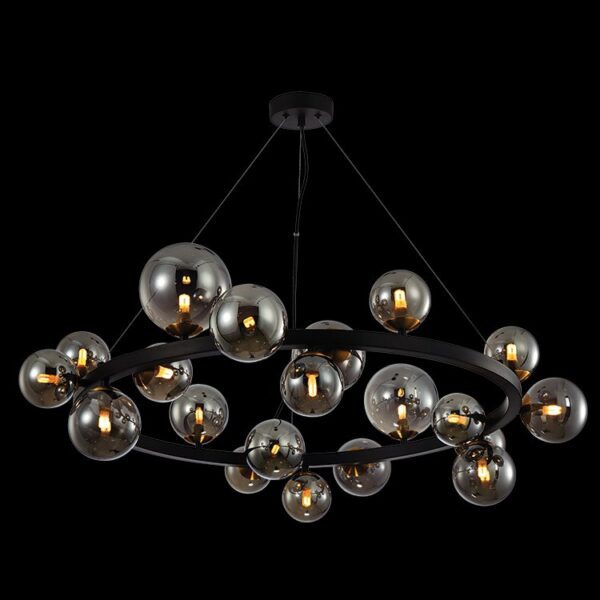 K-Light 3.5W G9 230V LED Round Bubble Glass Pendant - A-KLCH-9225/20