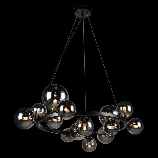 K-Light 3.5W G9 230V LED Round Bubble Glass Pendant - A-KLCH-9225/14
