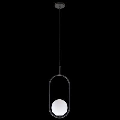 K-Light 3.5W G9 LED 230V Short Luna Charcoal Black Pendant - LW-KLCH-1300/BL