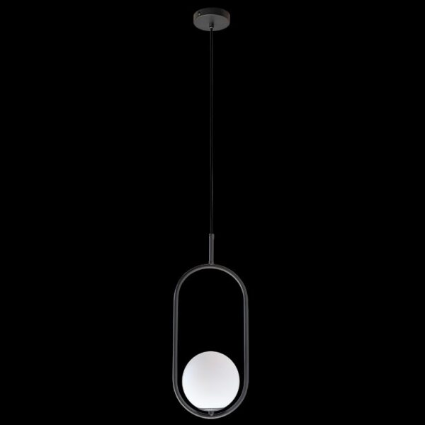 K-Light 3.5W G9 LED 230V Short Luna Charcoal Black Pendant - LW-KLCH-1300/BL