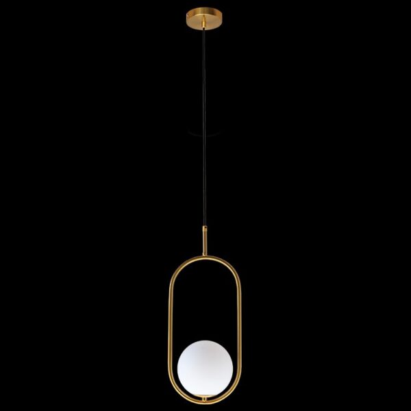 K-Light 3.5W G9 LED 230V Short Luna Gold Pendant - LW-KLCH-1300/GD