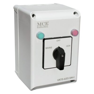 MCE 63A 2 Pole Change Over Switch - UKT5-632-SM-I
