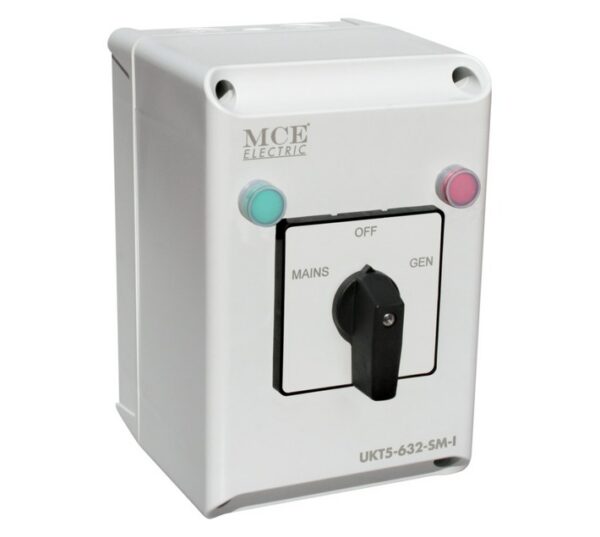 MCE 63A 2 Pole Change Over Switch - UKT5-632-SM-I