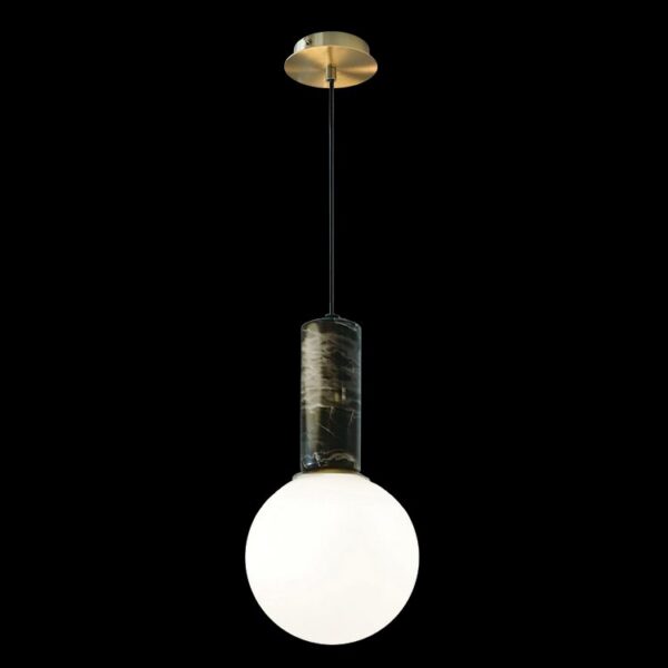 K-Light 5W G9 230V LED Black Marble Pendant - GO-KLCH-830/BL