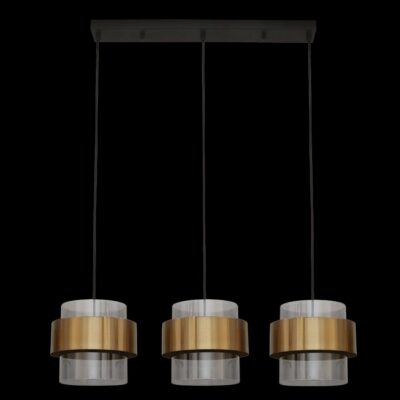 K-Light 3.5W G9 230V LED Bonbon Trio on a Bar - 3E-KLCH-101-3B
