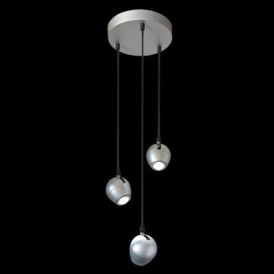 K-Light 5W GU10 230V Trio Adjustable Bullet Head Pendant - N-KLS-5781/3