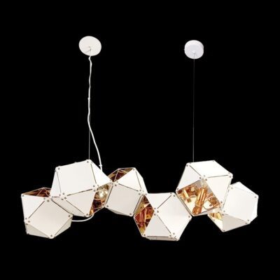 K-Light 40W E14 230V 6 Light Magic Box Pendant - GO-KLCH313-6/W