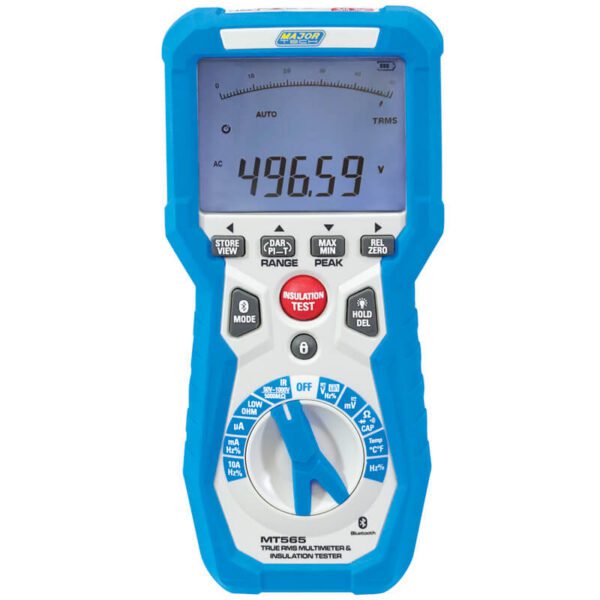 Major Tech Bluetooth Insulation Tester and Multimeter - MT565