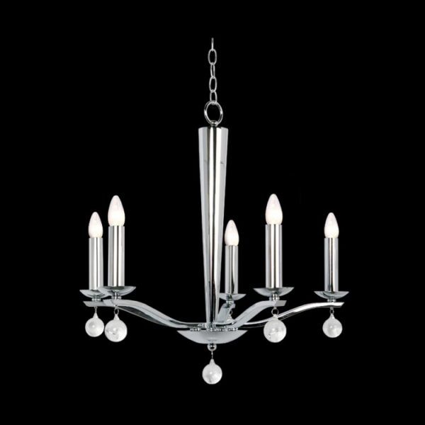 K-Light 40W E14 230V 5 Arms Candelabra Chandelier - MC-KLCH-1310/5