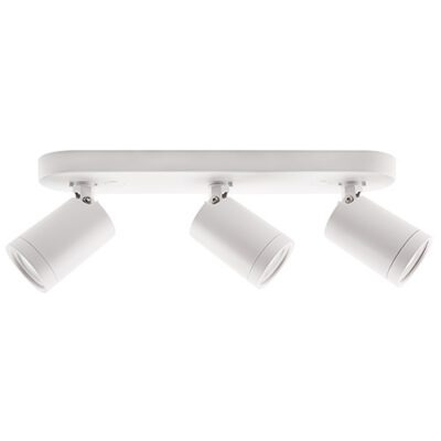 Radiant 3 Light Spotlight Bar Surface Mount Twist And Lock White - RS150W