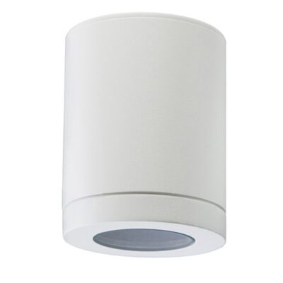 Eurolux Metro Round Outdoor Downlight 90mm Dia White - O302W