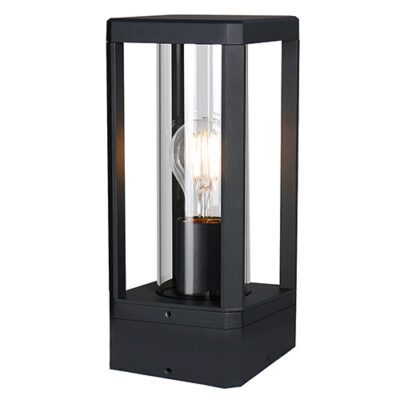 Eurolux Bhok Ali Square Outdoor Post Top Clear Glass LED - O667